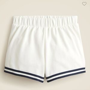 J.Crew Girls' Crewcuts Sailor pull-on sweatshort in terry Size 5 BNWT SO